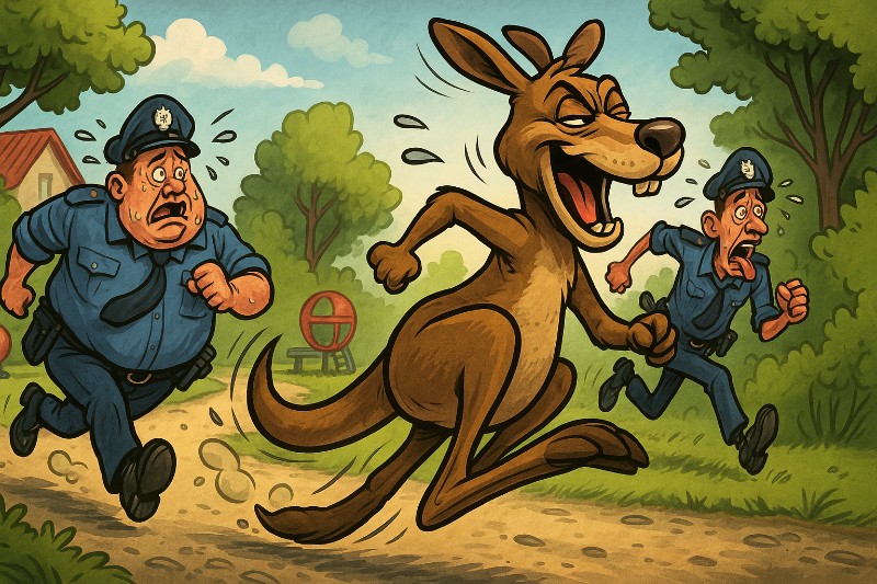 Känguru-Gate in Spandau – Berliner Polizei außer Puste, Australien lacht sich schlapp
