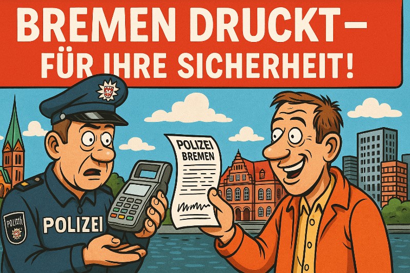 Bremens Drucker-Gate – 200.000 Euro für 32 Zettel!