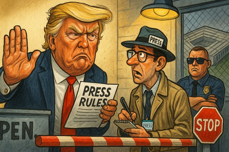 Pentagon vs. Presse – Wenn die Wahrheit nur mit Genehmigung gedruckt werden darf