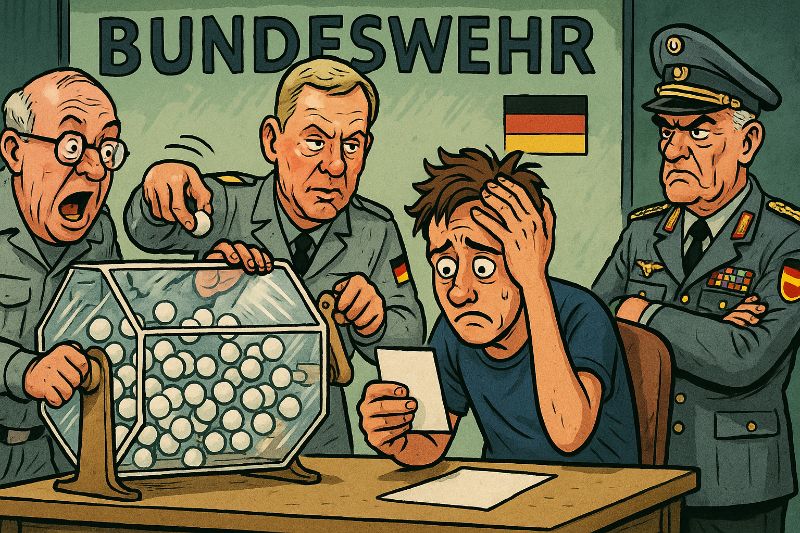 Bundeswehr auf Glücksspielfahrt – Wenn der Wehrdienst zum Lottoabend wird
