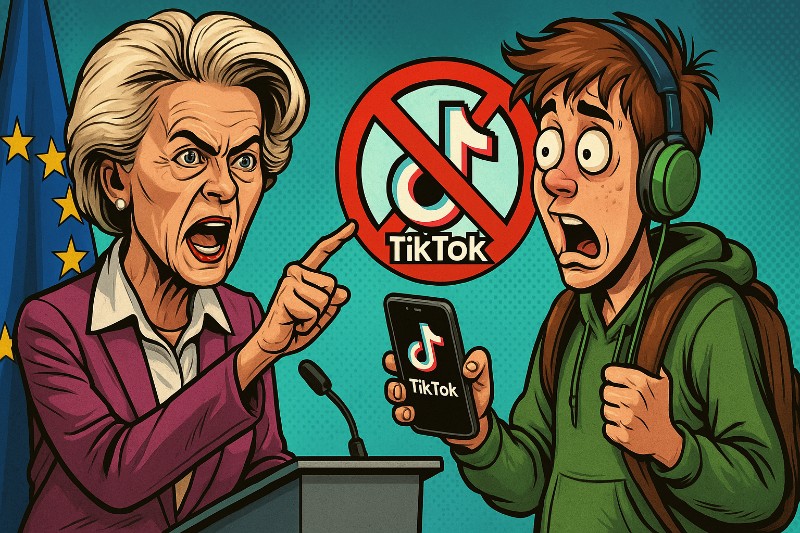 EU gegen Tiktok – Wenn Brüssel versucht, das Internet zu erziehen