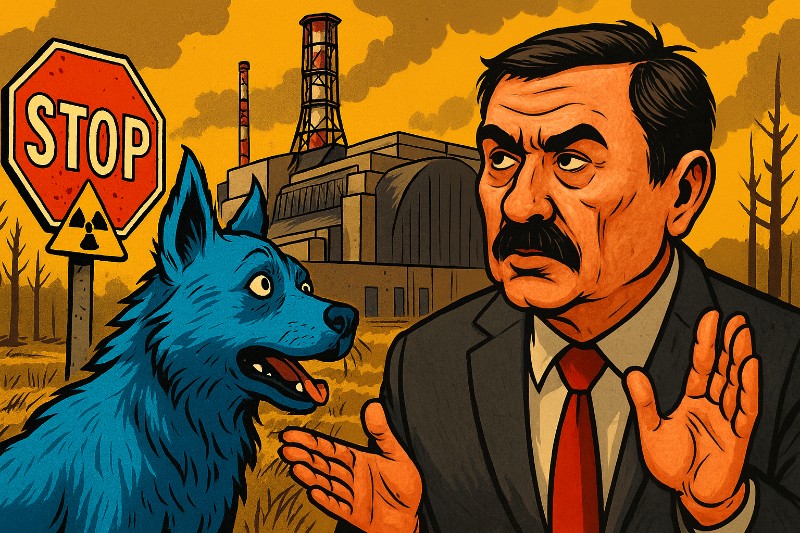 Die blauen Hunde von Tschernobyl – oder: Wenn Radioaktivität endlich Modebewusstsein bekommt