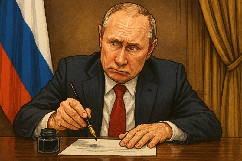 Putin und die unsichtbare Tinte – Wenn Macht endlich durchsichtig wird