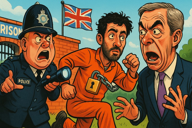 Britische Hafturlaubspolitik: Jetzt mit Zufallsmodus!