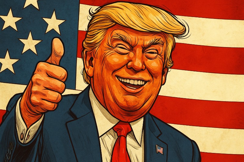 Der Mann, der sich selbst gratuliert – Ein Jahr König Trump II.
