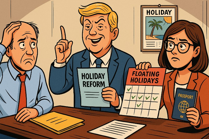 NO DAY OFF – Feiertag? Nur über meine Stechuhr!