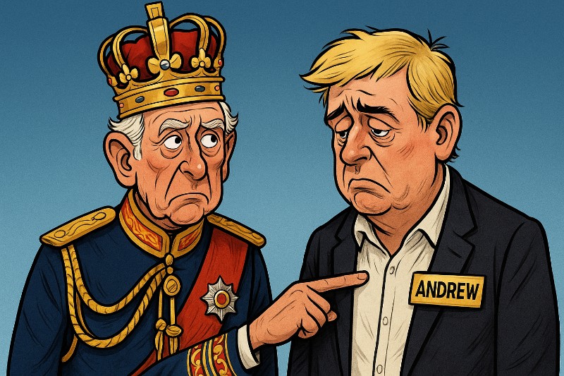Der Ent-Titelte – Wie Andrew von „Seine Königliche Hoheit“ zu „Andy ohne Alles“ wurde
