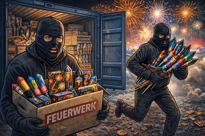 Raubzug vor dem Knall: Wie Deutschlands Böller-Elite den Jahreswechsel vorverlegt