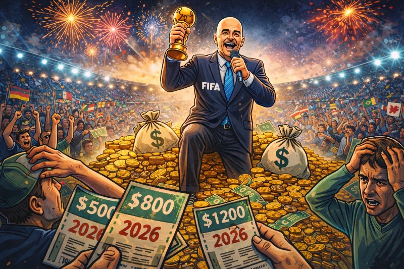 Ohne uns kein Fußball: Wie Gianni Infantino den Ball erfand, die Welt rettete und Tickets vergoldete