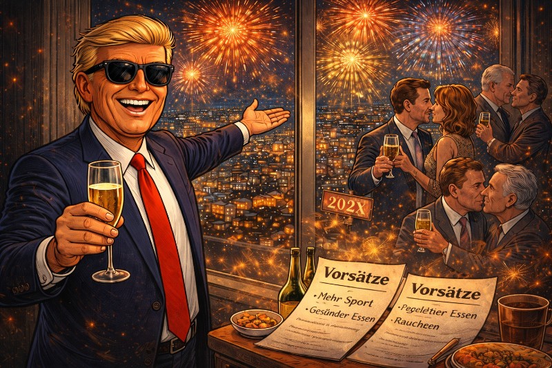 Wie ich Silvester rettete – und das neue Jahr persönlich genehmigte