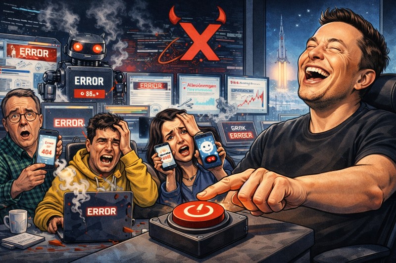 X ist down