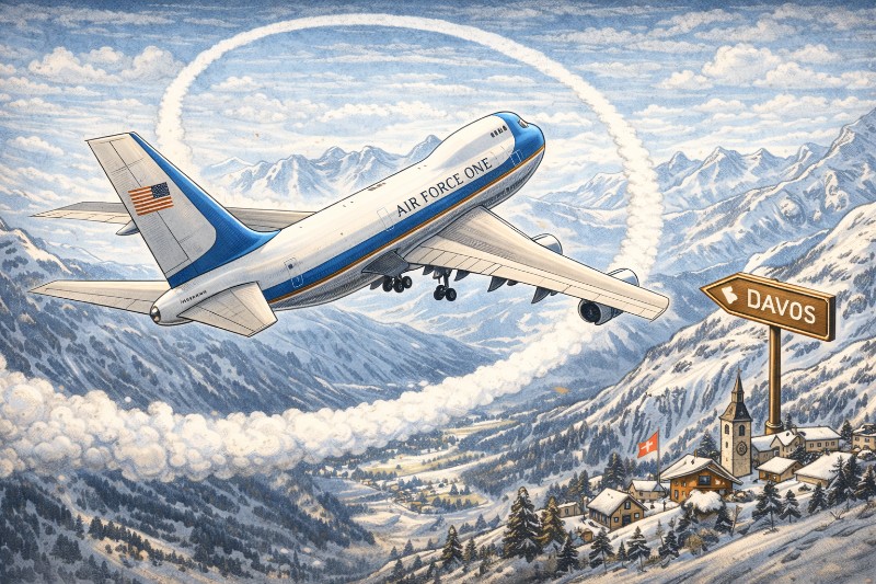 Breaking Air: Wie die Air Force One beschloss, lieber wieder nach Hause zu fliegen