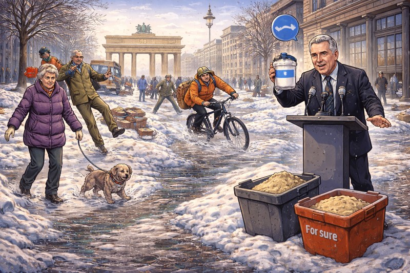 Berlin entdeckt den Winter