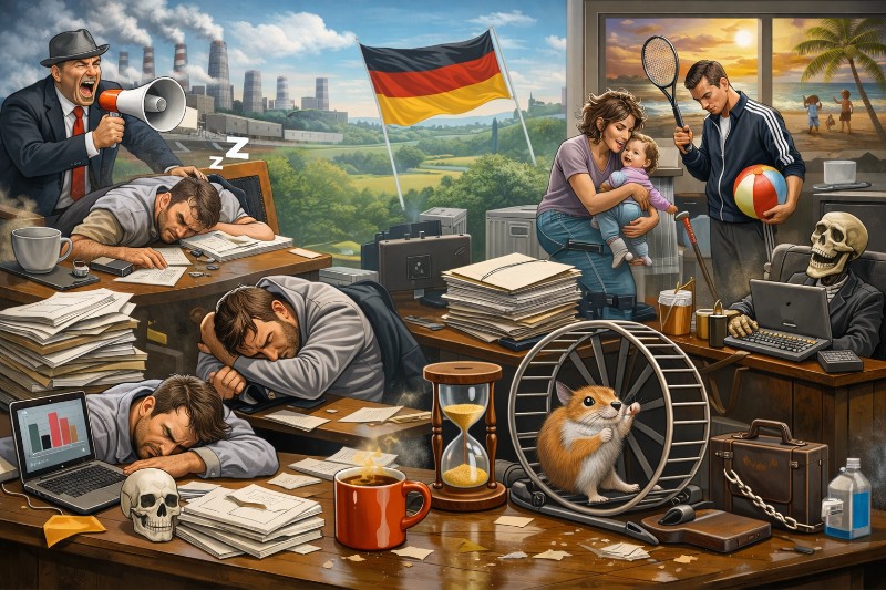 Ich arbeite gern