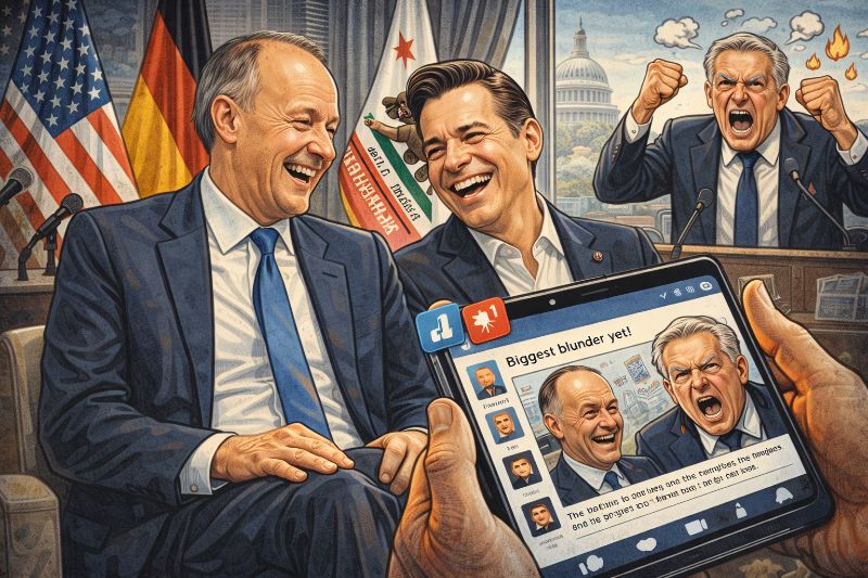 Lächeln, Likes und diplomatische Schnappatmung
