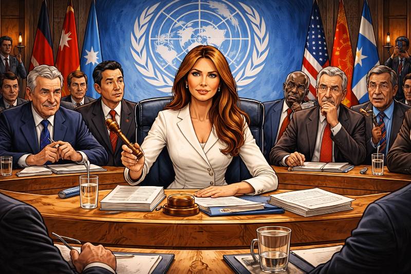Melania Trump im Sicherheitsrat