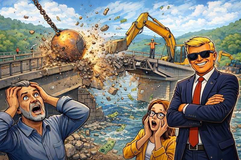 Deutschlands teuerste Rechenaufgabe – die Brücke, die zu gut gerechnet wurde