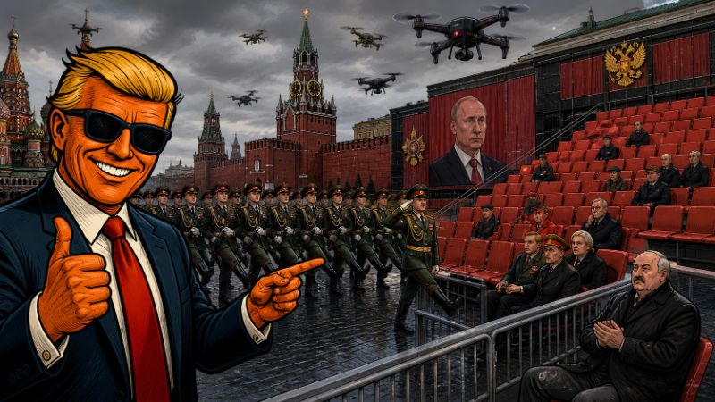 Grafik: Russlands Parade wirkt plötzlich deutlich kleiner