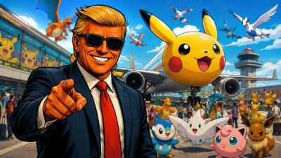 Ronald Tramp und der Pokémon-Flughafen des Wahnsinns