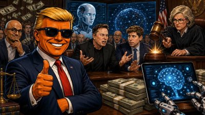 Elon gegen OpenAI – Der größte KI-Rosenkrieg der Galaxie