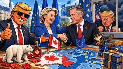 Kanada will nach Europa – Trump bestellt schon den Zollstock