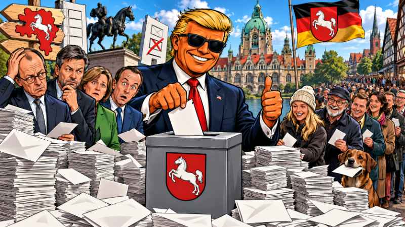 Grafik: 30.000 Mandate - Niedersachsen im Wahlwahnsinn