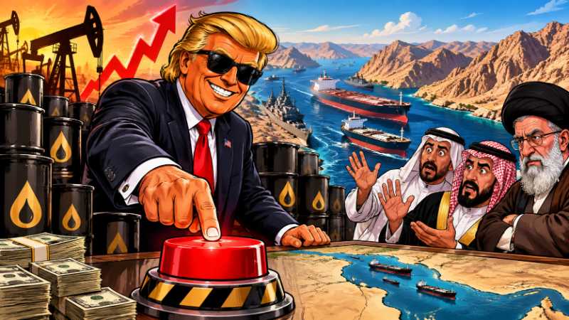 Grafik: Ölpreis nach der Trump-Methode