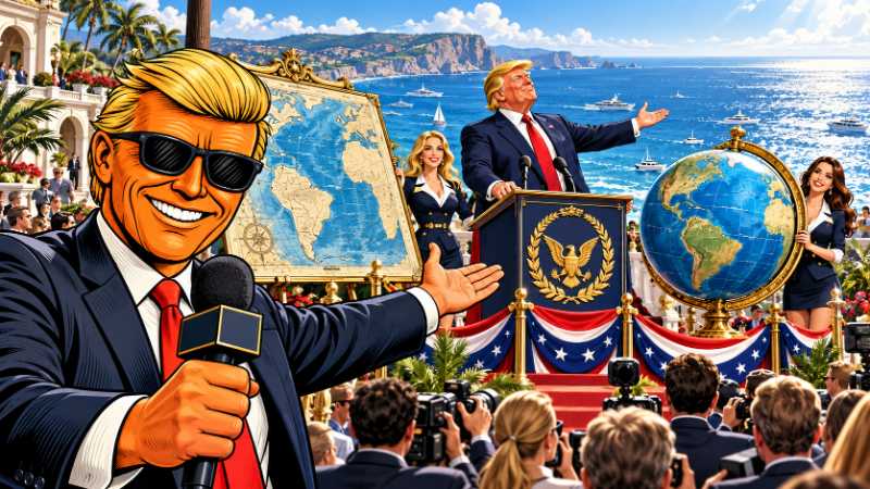 Grafik: Trump braucht jetzt offenbar einen eigenen Ozean