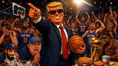 Donald Trump will plötzlich Basketball retten