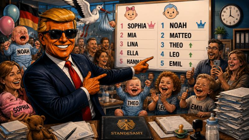 Grafik: Die große Noah-und-Sophia-Republik