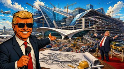 Dulles wird vergoldet – Der Flughafen, der jetzt selbst abhebt