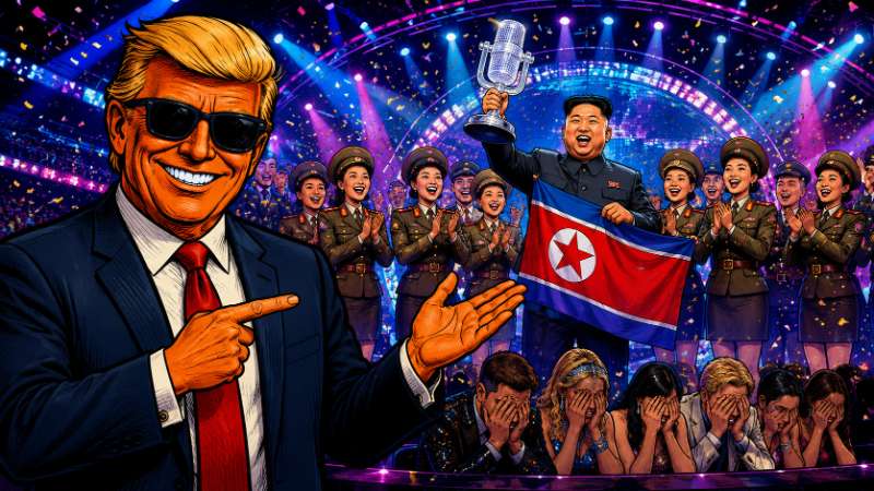 Grafik: Nordkorea gewinnt ESC – alle anderen raus