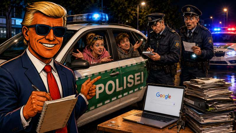 Grafik: Polisei trifft Polizei: Google sagt, das geht