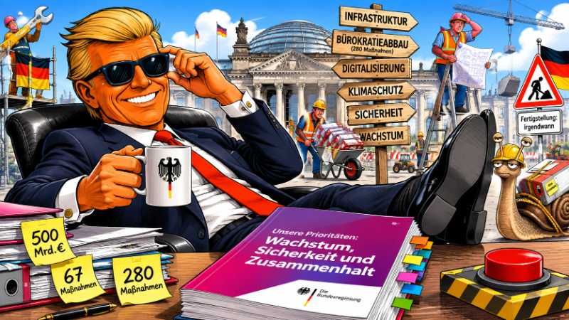 Grafik: Das kann Deutschland: 280 Maßnahmen später