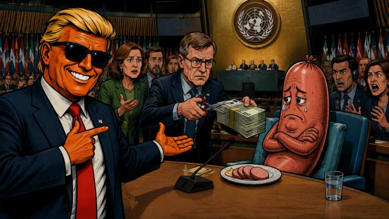 Grafik: UN-Wahl verloren – jetzt spricht die Leberwurst