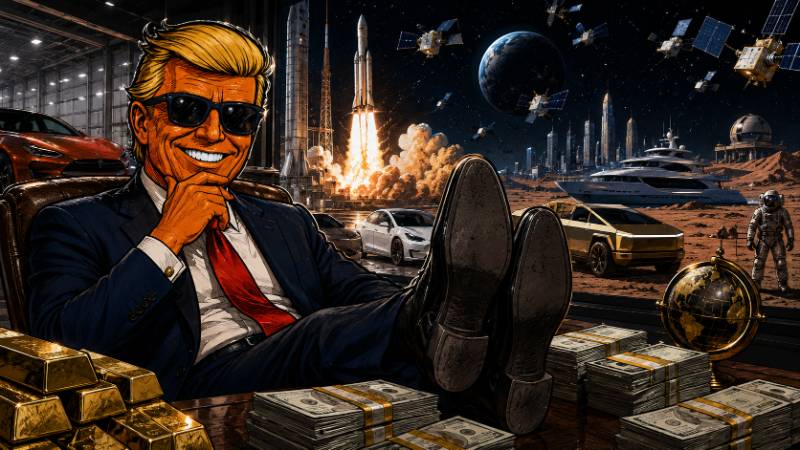 Grafik: Elon Musk wird erster Billionär der Welt