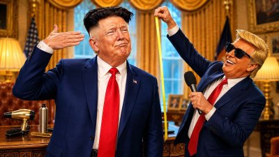 Donald Jong-un: Make Frisuren Great Again!
