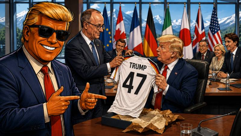 Grafik: Wie Merz Trump für Deutschland verpflichtete