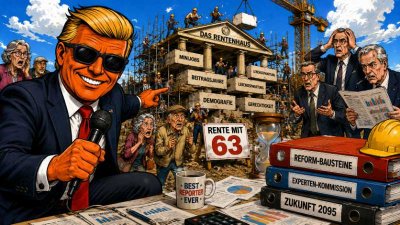 Die Rente mit 63 – Deutschlands gefährlichste Zeitmaschine