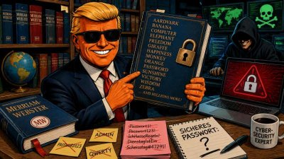 Merriam-Webster erfindet das perfekte Passwort – und wird sofort gehackt