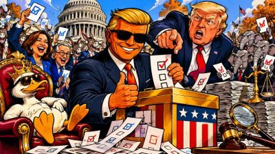 Trump akzeptiert die Midterms – aber nur, wenn er gewinnt! Ronald Tramp enthüllt die größte Wahlwunder-Wette aller Zeiten!
