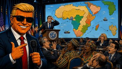 Afrika verlegt – Wenn die Weltkarte plötzlich Homeoffice macht