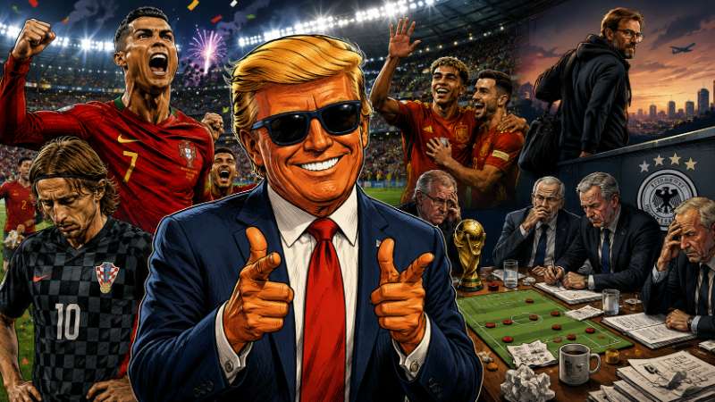 Grafik: Ronaldo triumphiert – DFB taumelt ins Chaos