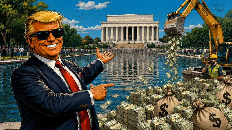 Grafik: Der Pool, der 10 Millionen kostete – und gleich blieb