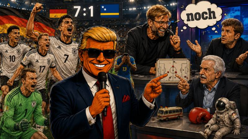 Grafik: Deutschland 7:1 – Klopps „Noch“ sorgt für Wirbel
