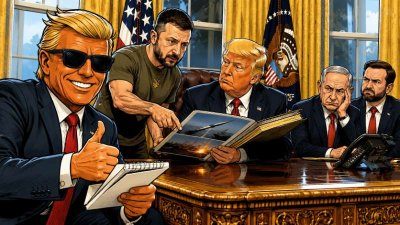 Der größte politische Imagewechsel seit der Erfindung des Goldsprays