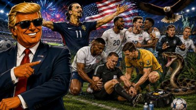 Zlatan krönt die USA – und die Schlange applaudiert
