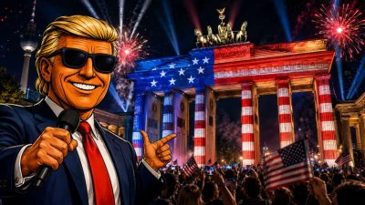 Donald macht Geburtstag – Berlin bringt schon mal die Lampen in Stellung