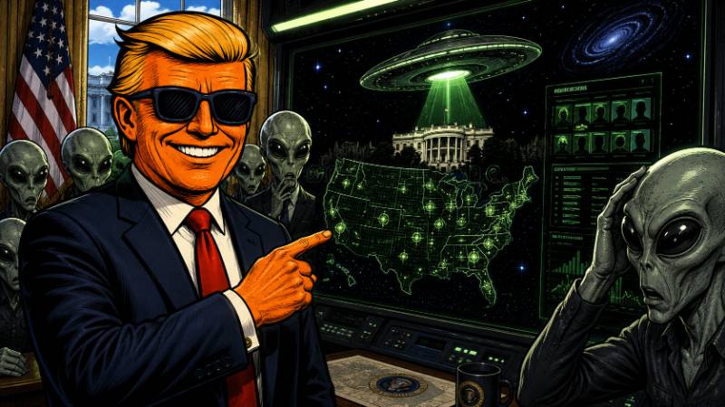 Grafik: Aliens.gov: Amerikas verrückteste Website