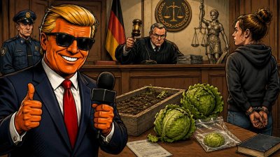 Der Salat-Prozess: Deutschlands Justiz schlägt zurück